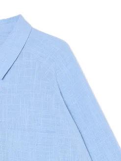 Clearance Cropp Niebieska klasyczna koszula błękitny