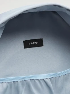 Fashion Cropp Niebieski plecak z haftem błękitny