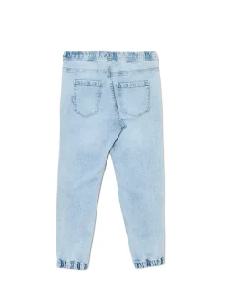 Best Cropp e jeansowe joggery niebieski