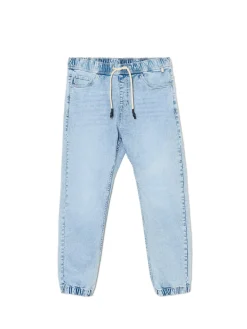 Best Cropp e jeansowe joggery niebieski