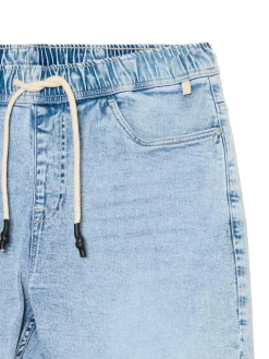 Best Cropp e jeansowe joggery niebieski