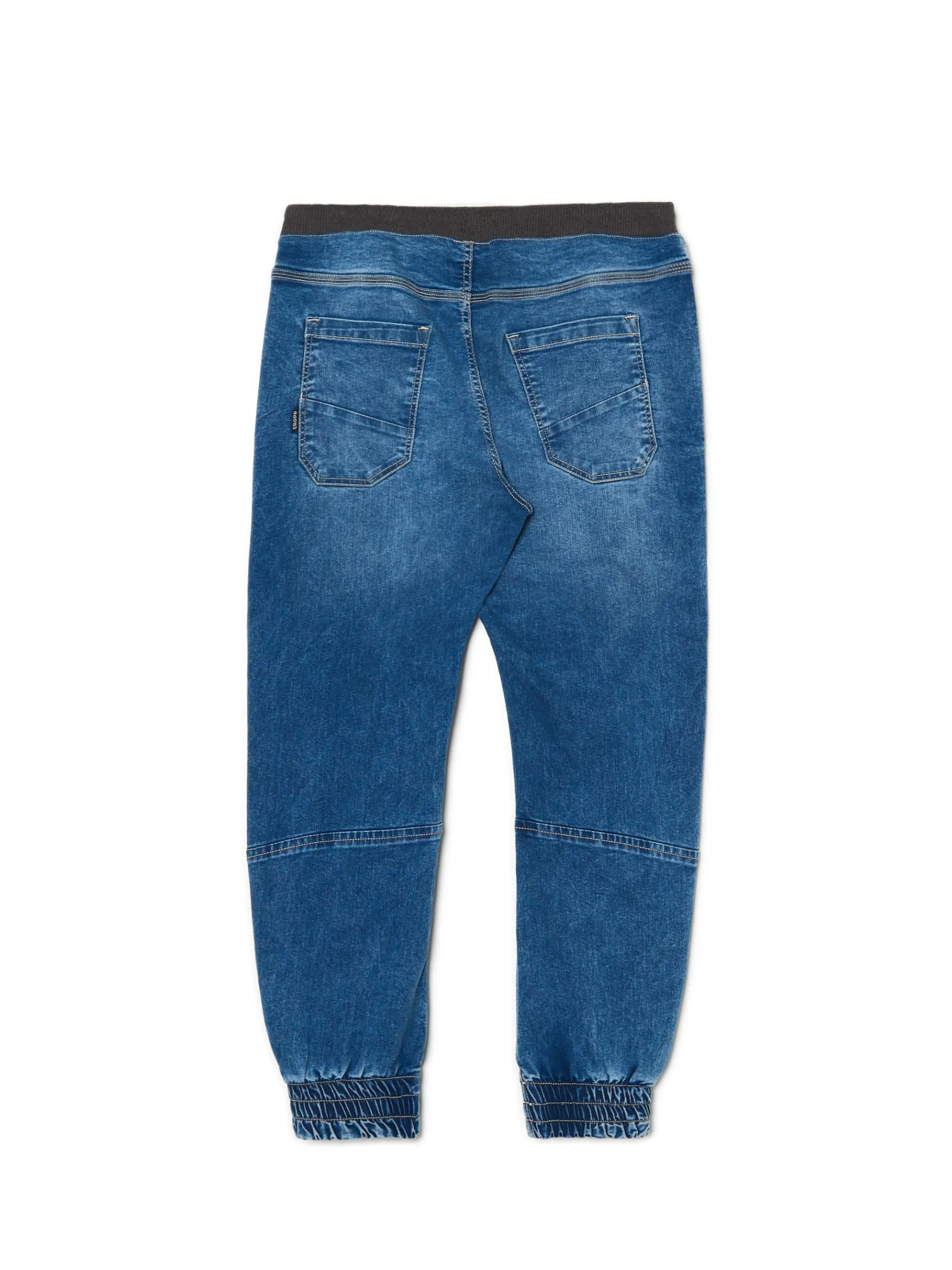 Best Cropp e jeansowe joggery chino niebieski