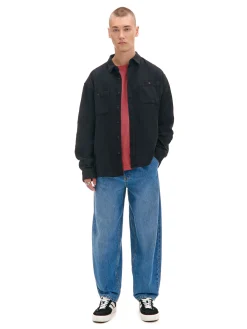 New Cropp e jeansy balloon baggy niebieski