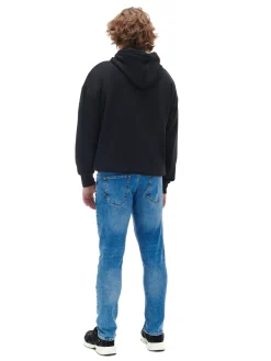Discount Cropp e jeansy regular niebieski