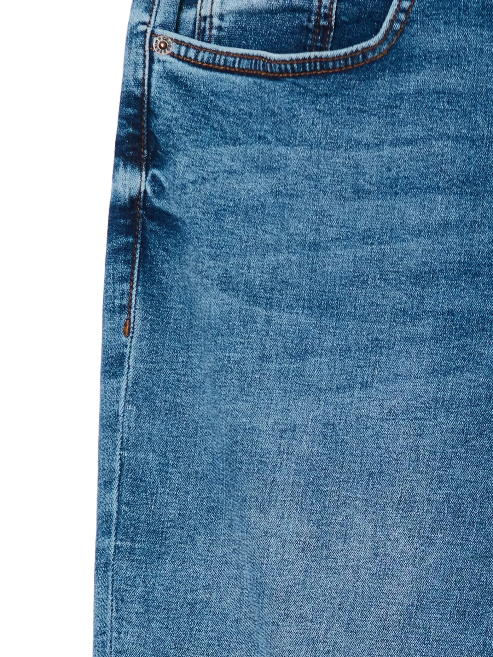 Sale Cropp e jeansy regular niebieski