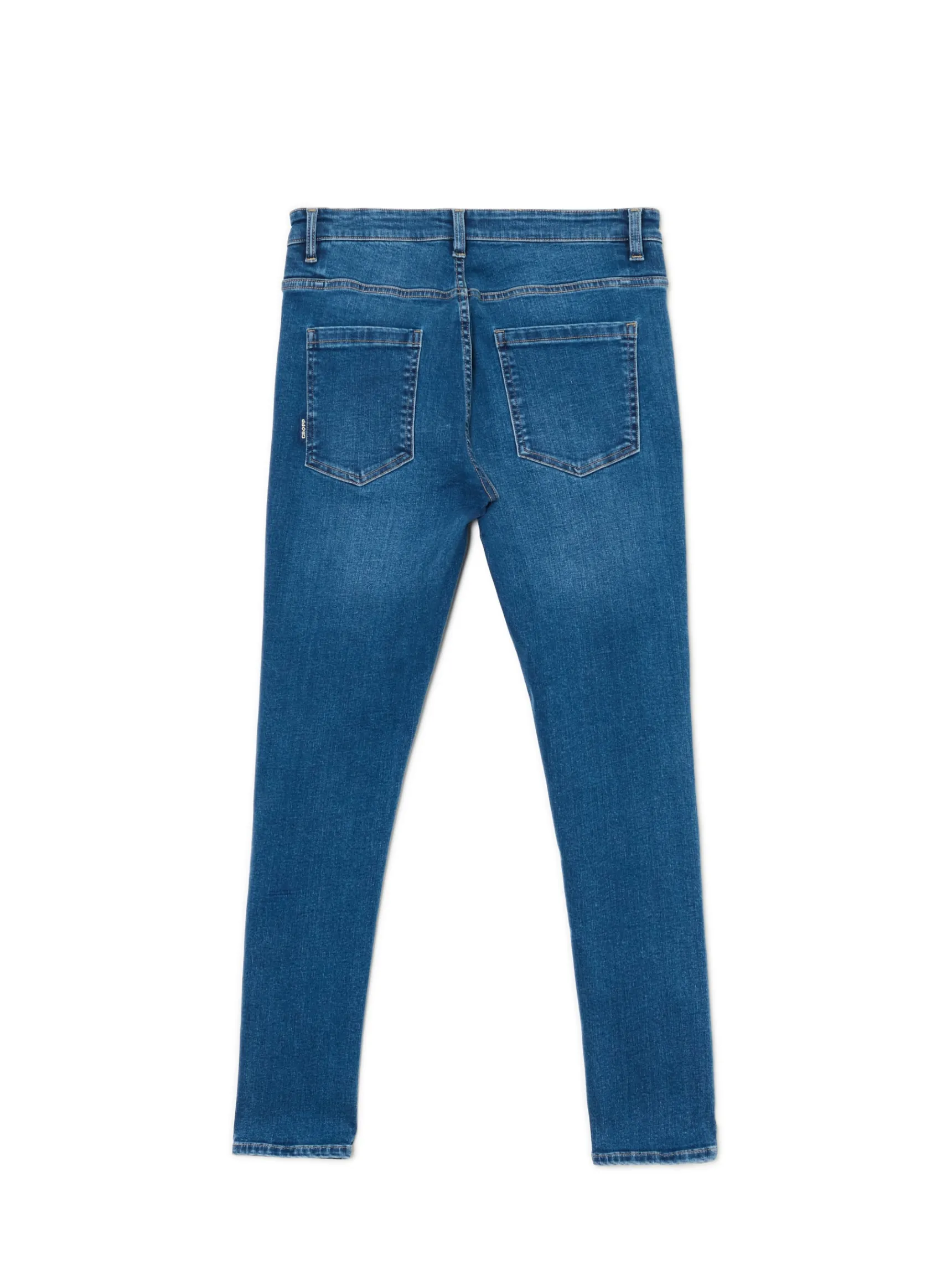 Clearance Cropp e jeansy skinny niebieski