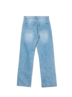 Clearance Cropp e jeansy straight niebieski