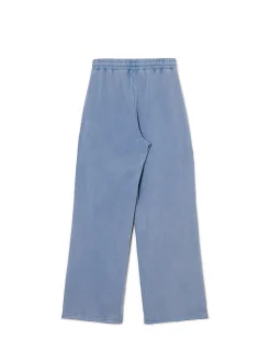 Best Cropp Niebieskie spodnie wide leg surowygranatowy