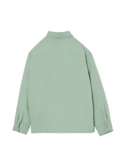 Clearance Cropp Ocieplana koszula z kieszeniami zielony