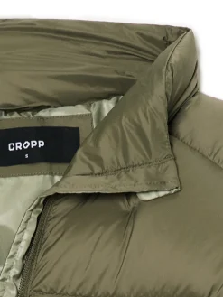 Clearance Cropp Oliwkowa kurtka puffer zielony