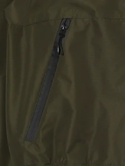 Fashion Cropp Oliwkowa kurtka z kapturem zielony