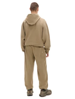 Online Cropp Oliwkowe dresowe joggery comfort zielony