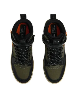 New Cropp Oliwkowe sneakersy za kostkę zielony