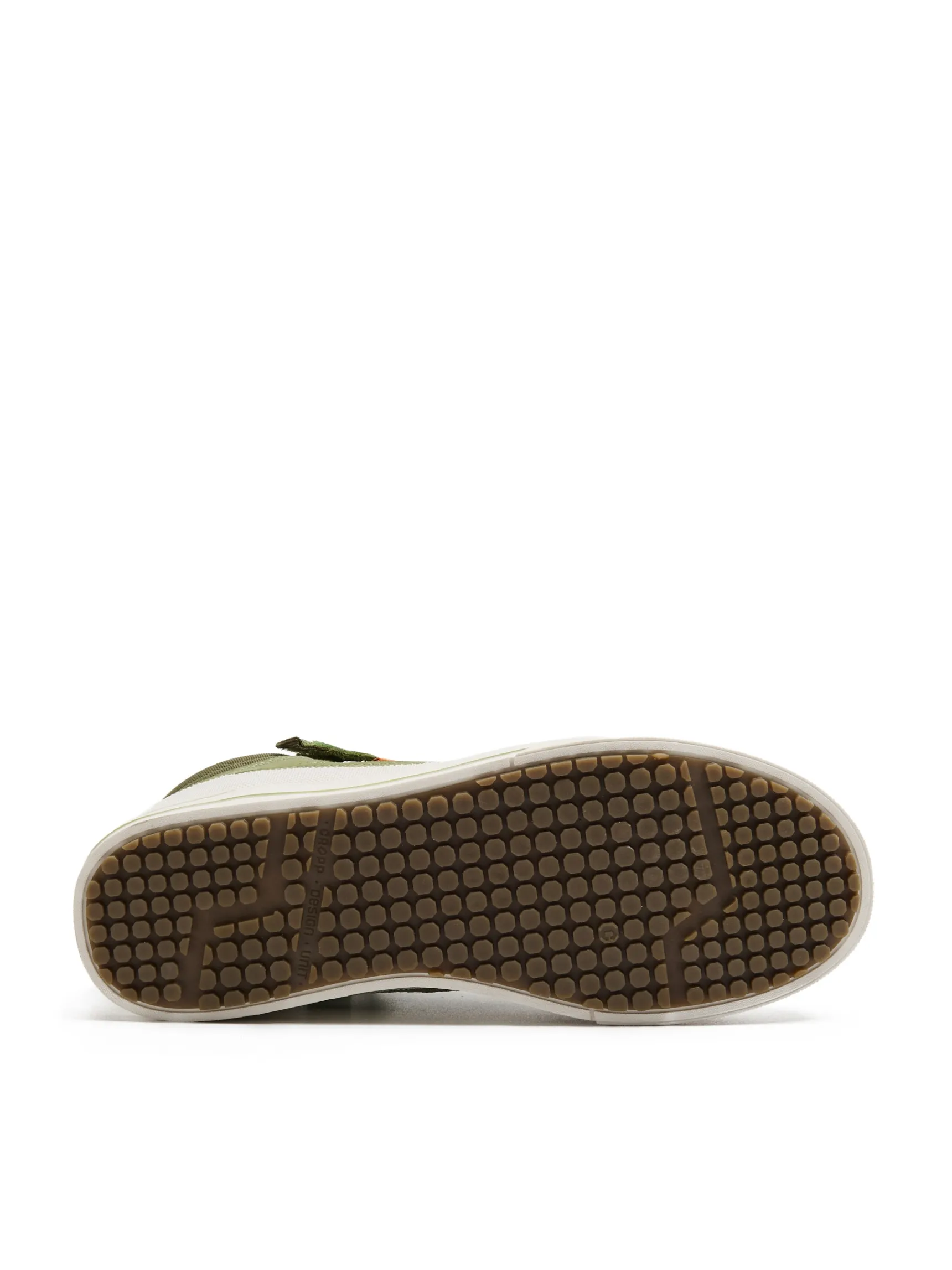 Discount Cropp Oliwkowe sneakersy za kostkę zielony