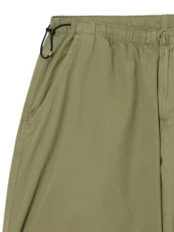 New Cropp Oliwkowe spodnie parachute zielony