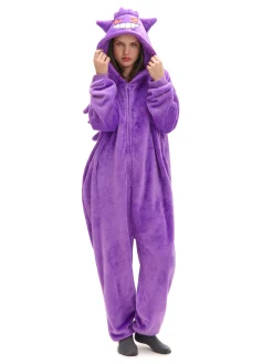 Best Cropp Onesie Gengar z serii Pokémon fioletowy
