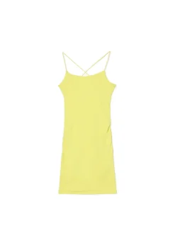 Discount Cropp Pastelowa sukienka mini zielony