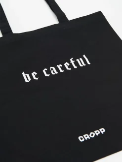 Best Cropp Płócienna czarna torba shopper czarny