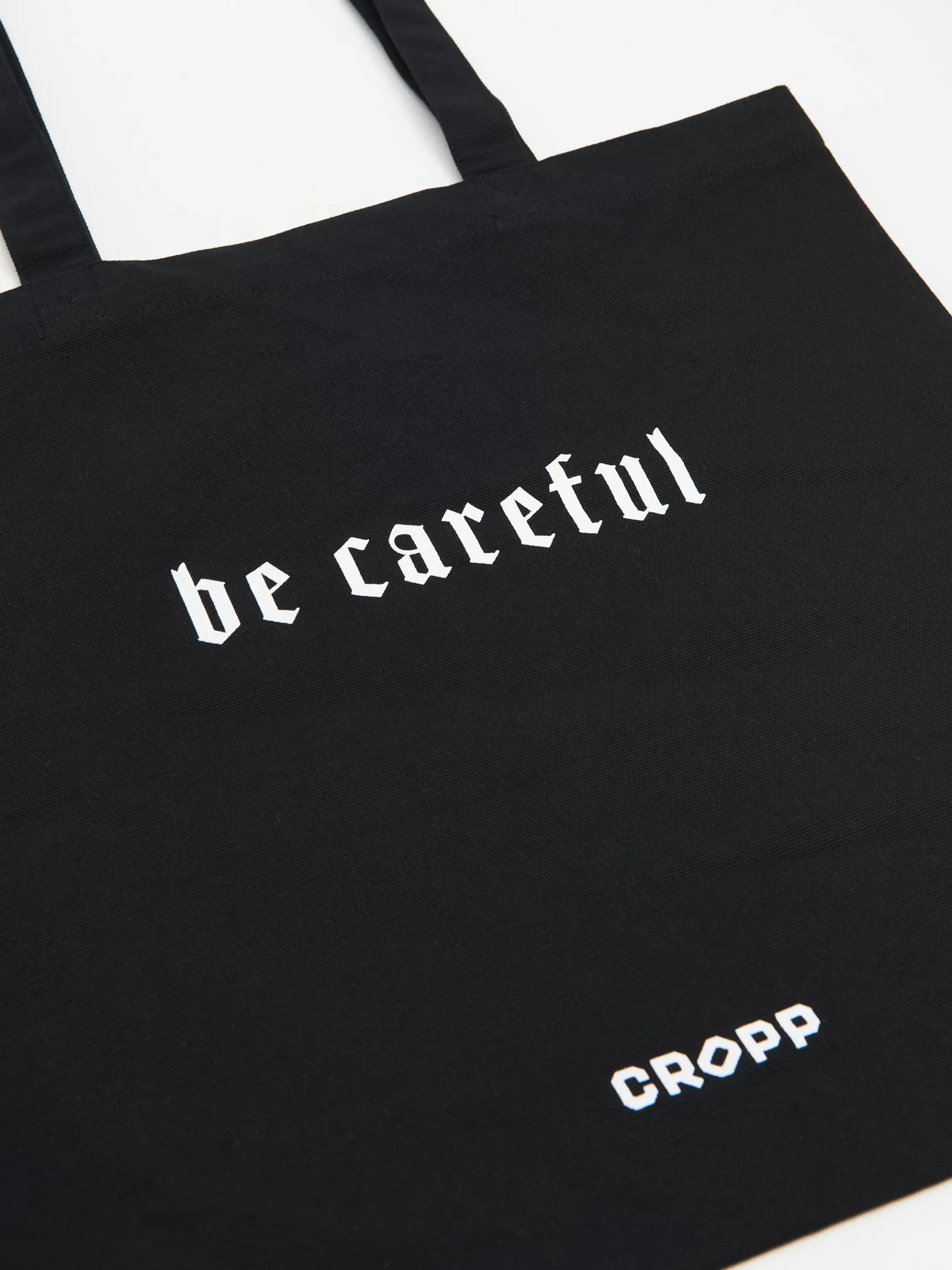 Best Cropp Płócienna czarna torba shopper czarny