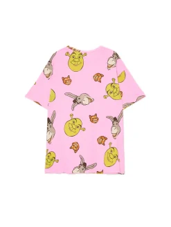 Clearance Cropp Piżama z bohaterami filmu Shrek różowy