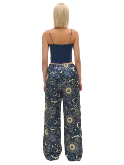 Clearance Cropp Piżama z motywem astralnym granatowy