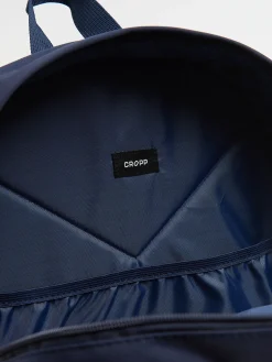 Discount Cropp Plecak basic z naszywką granatowy