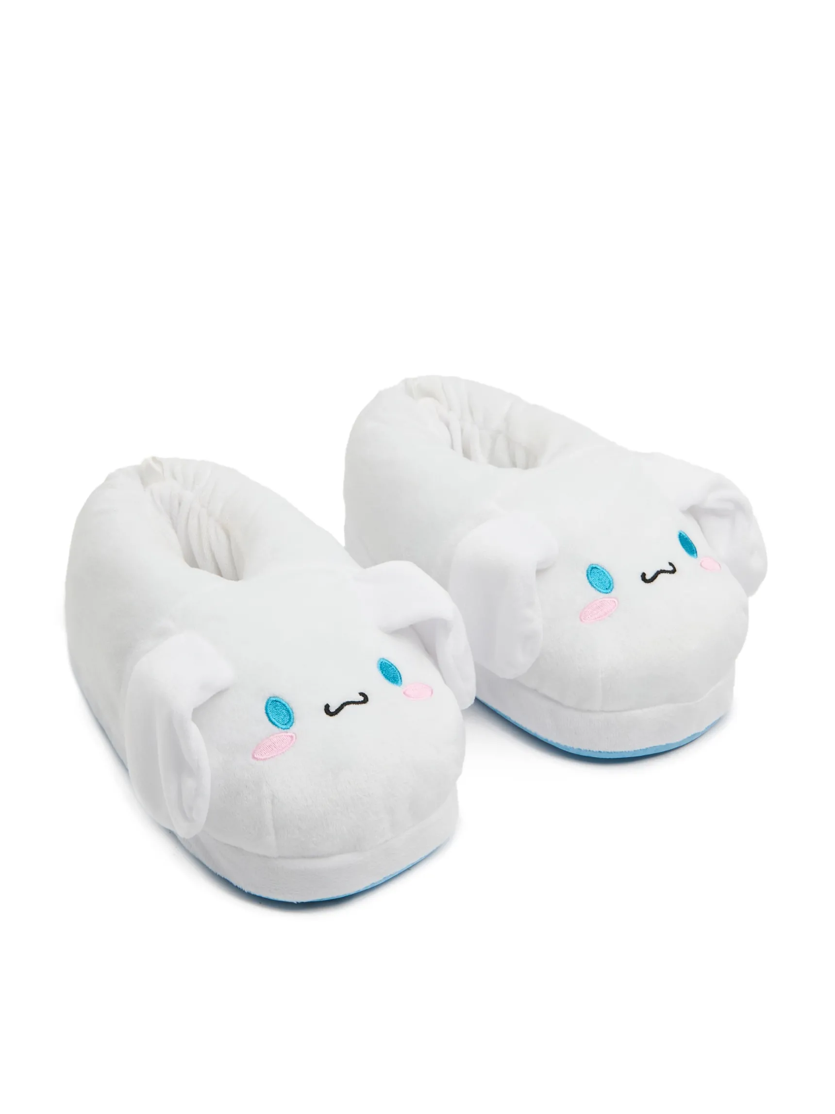 Best Cropp Pluszowe kapcie Cinnamoroll biały
