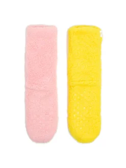Discount Cropp Pluszowe skarpetki SpongeBob-Patryk wielobarwny