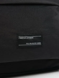 Discount Cropp Pojemny plecak z naszywką czarny