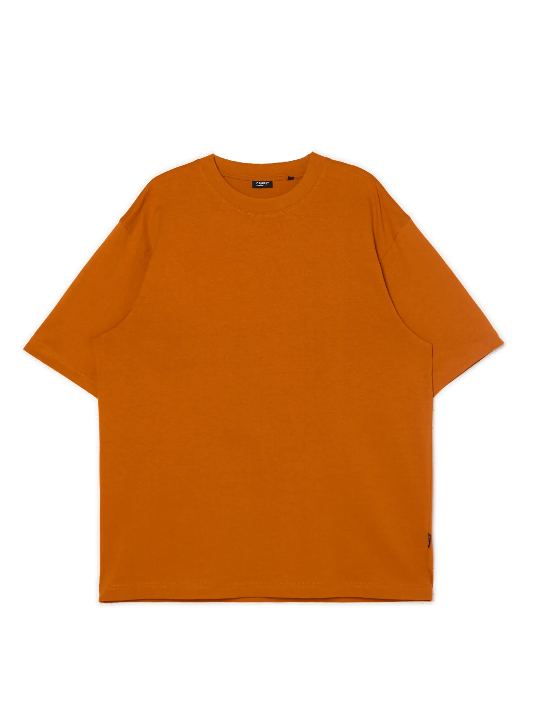 Clearance Cropp T-shirt comfort pomarańczowy