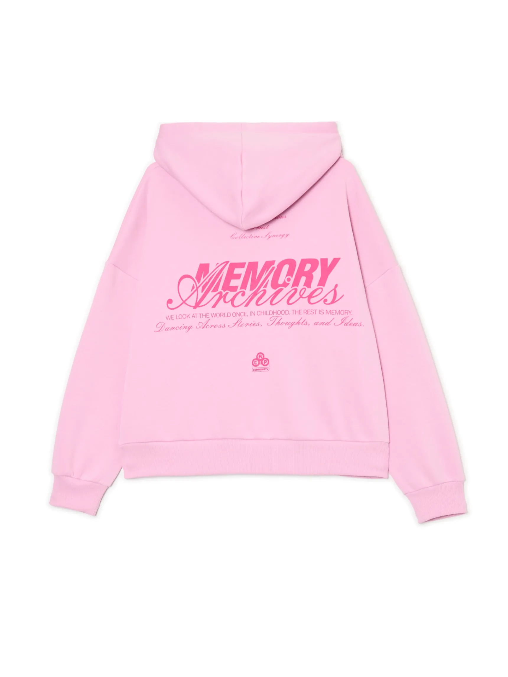Best Cropp Różowa bluza z napisami różowy