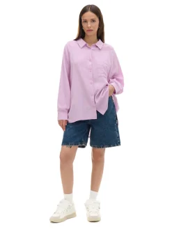 Outlet Cropp Różowa klasyczna koszula różowy