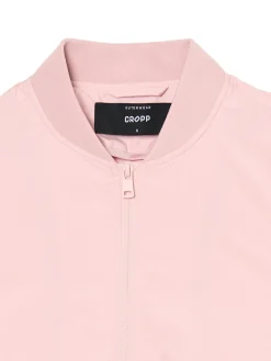 Clearance Cropp Różowa kurtka bomberka różowy
