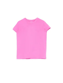 Outlet Cropp T-shirt różowy