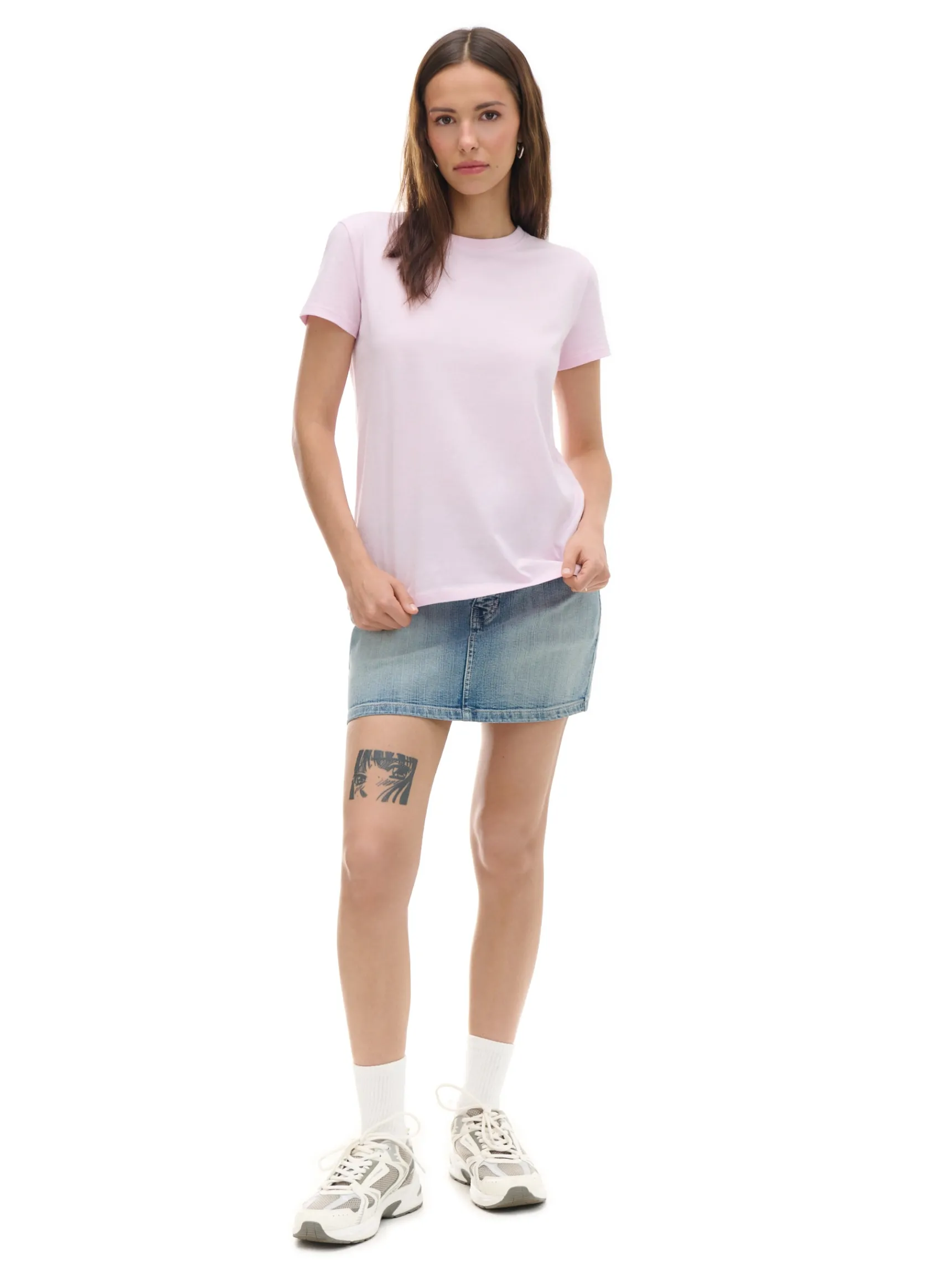 Outlet Cropp T-shirt różowy