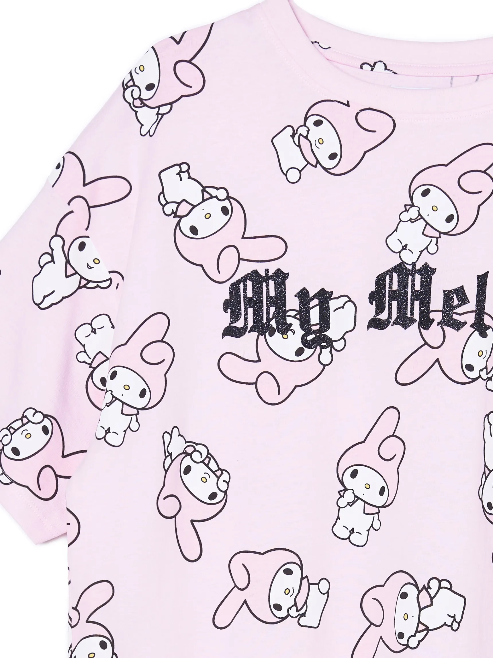 Discount Cropp T-shirt My Melody różowy