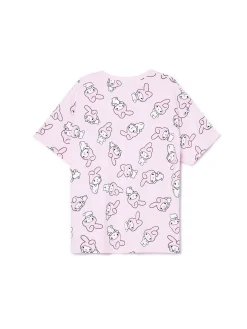 Discount Cropp T-shirt My Melody różowy