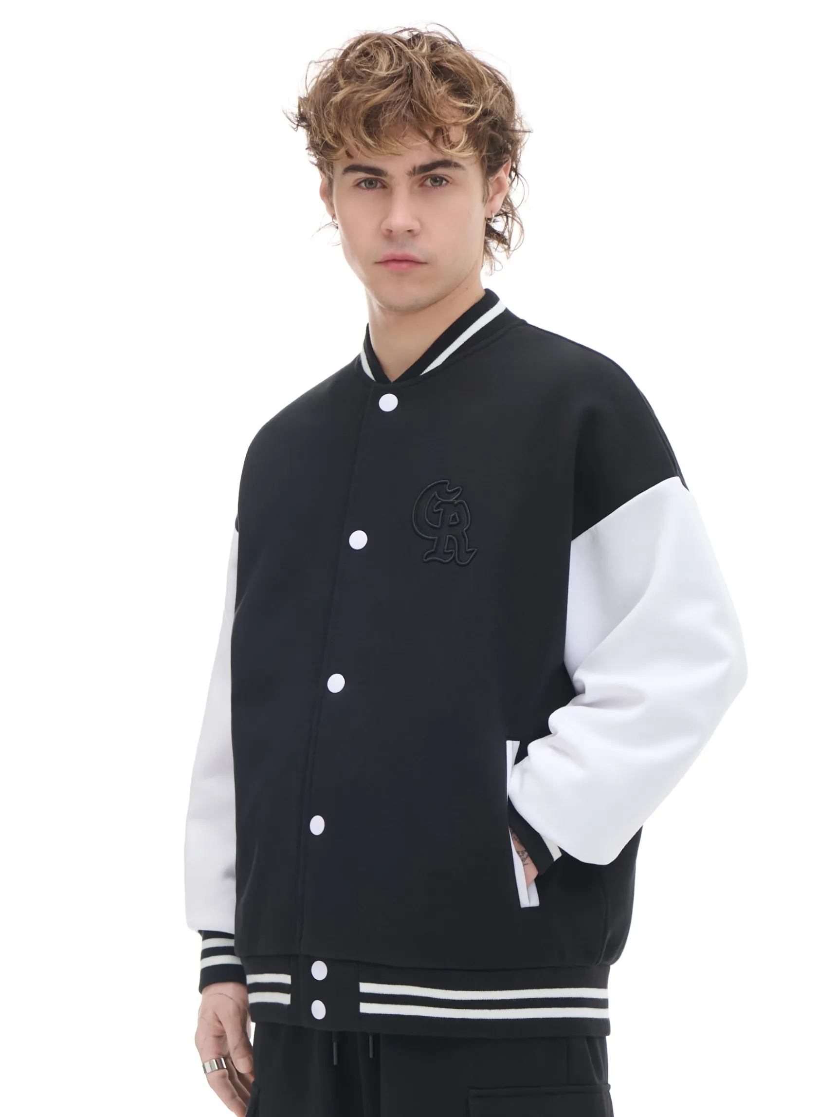 Discount Cropp Rozpinana bluza bomber czarny