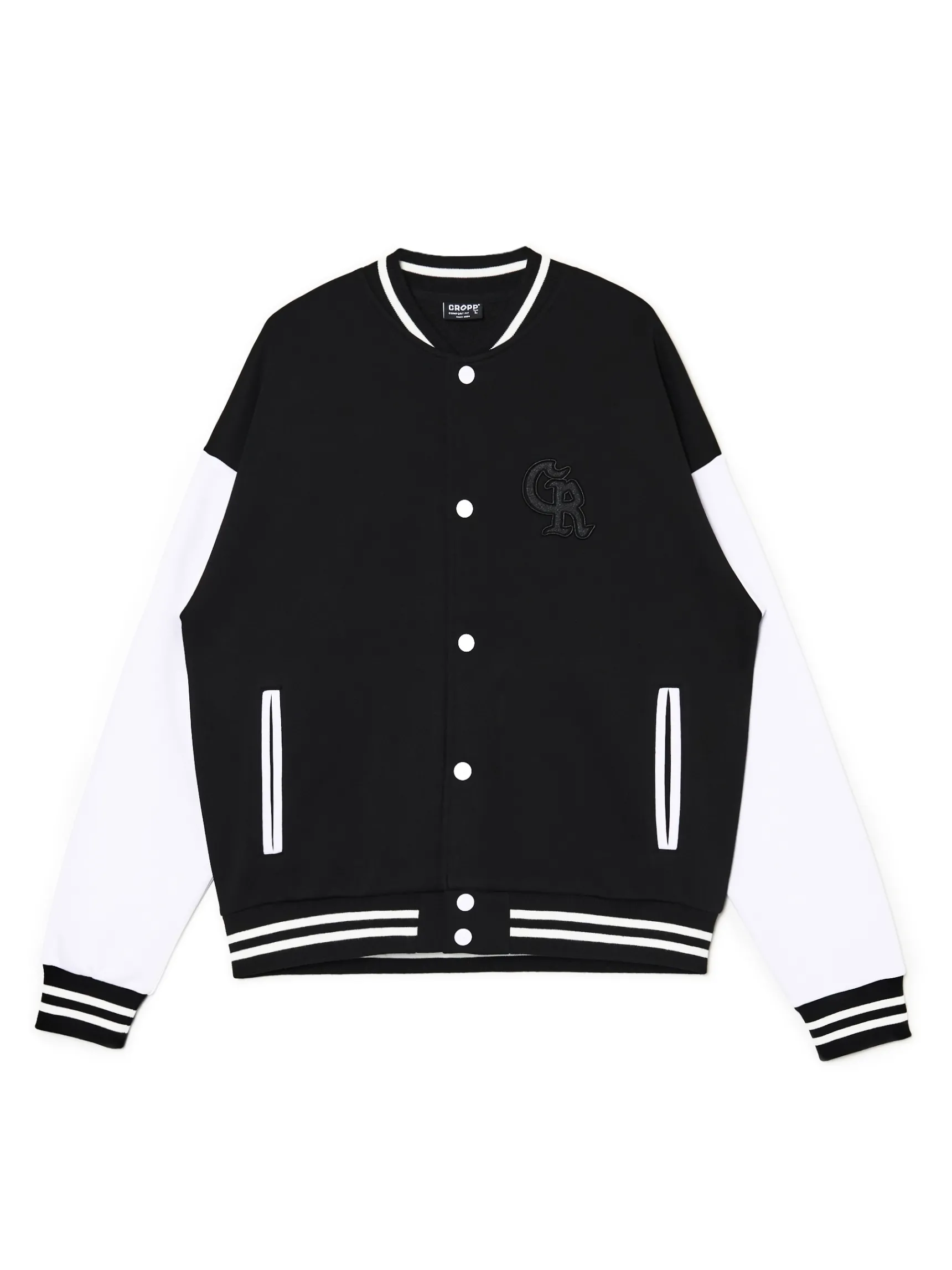 Discount Cropp Rozpinana bluza bomber czarny