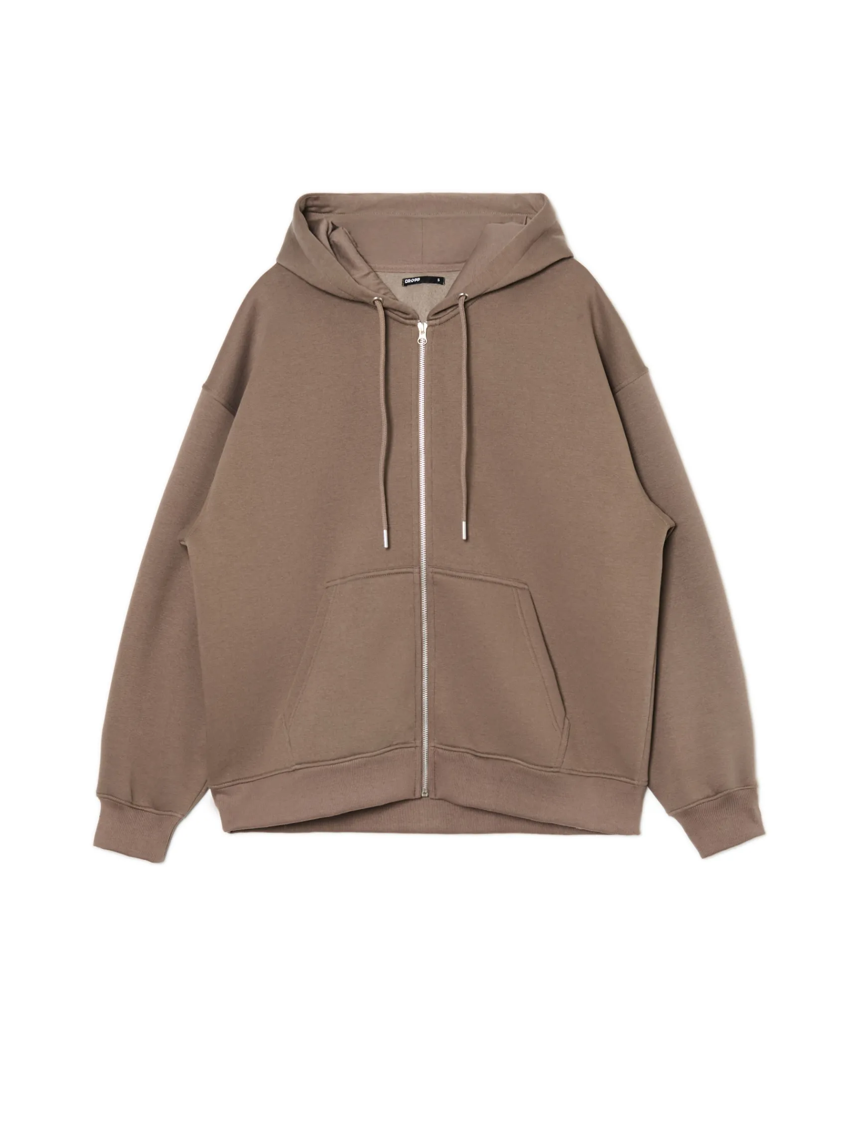 Hot Cropp Rozpinana bluza oversize szary