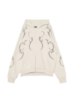 Fashion Cropp Rozpinana bluza z aplikacjami beżowy