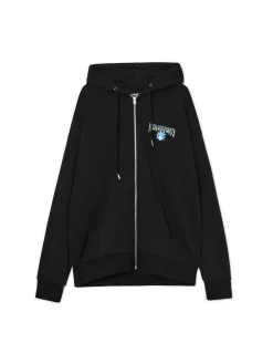 Best Cropp Rozpinana bluza z kapturem Rick i Morty czarny