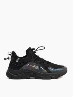 Hot Cropp Sneakersy z efektem reflective czarny