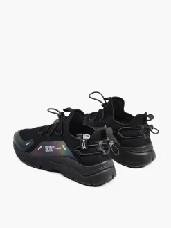 Hot Cropp Sneakersy z efektem reflective czarny