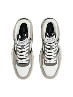 Sale Cropp Sneakersy z wysoką cholewką szary