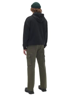 New Cropp Spodnie cargo zielony