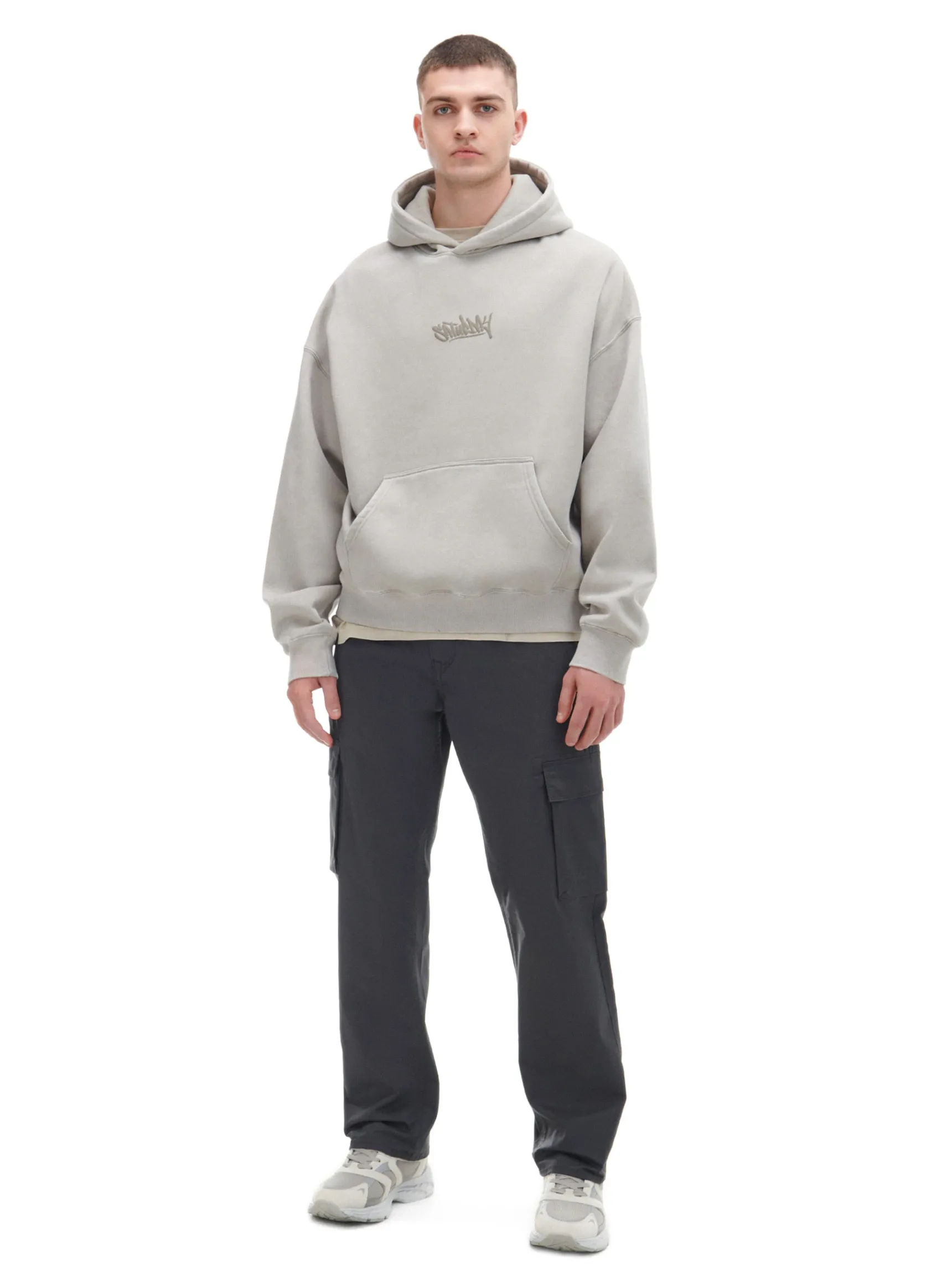 Clearance Cropp Spodnie comfort szary