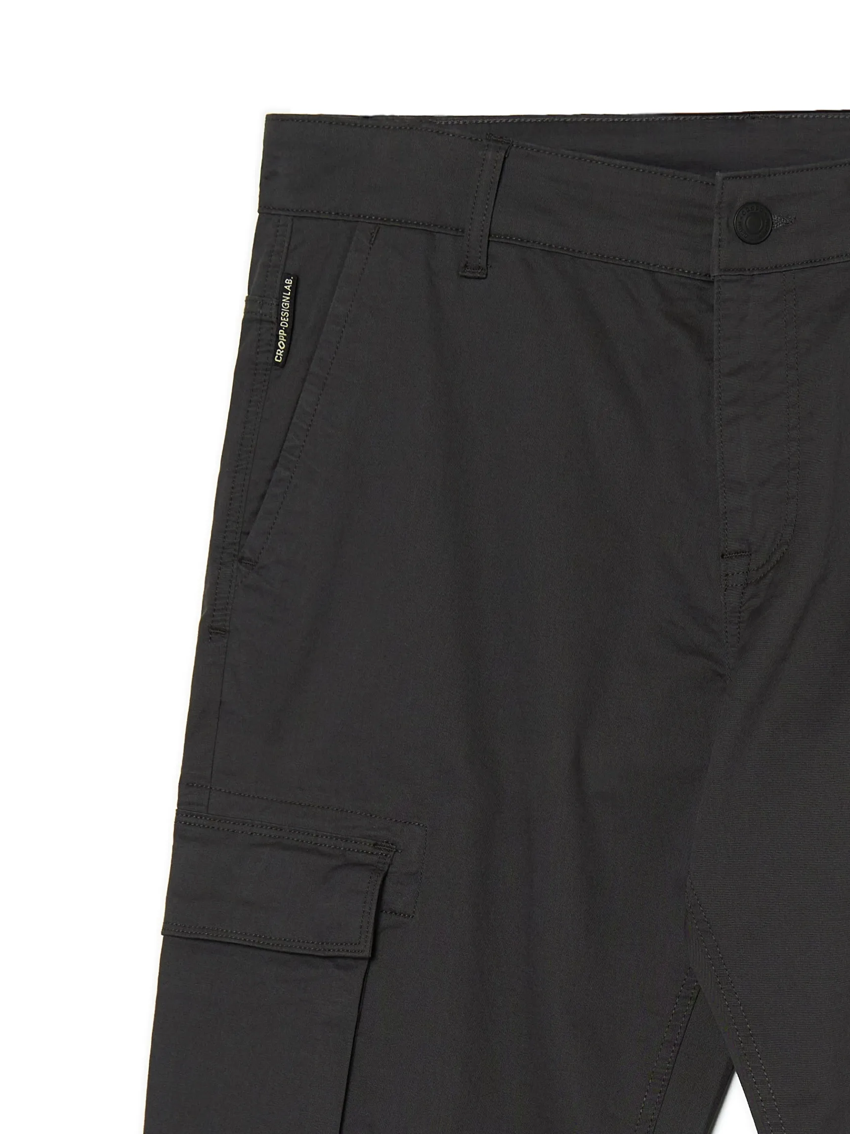 Clearance Cropp Spodnie comfort szary