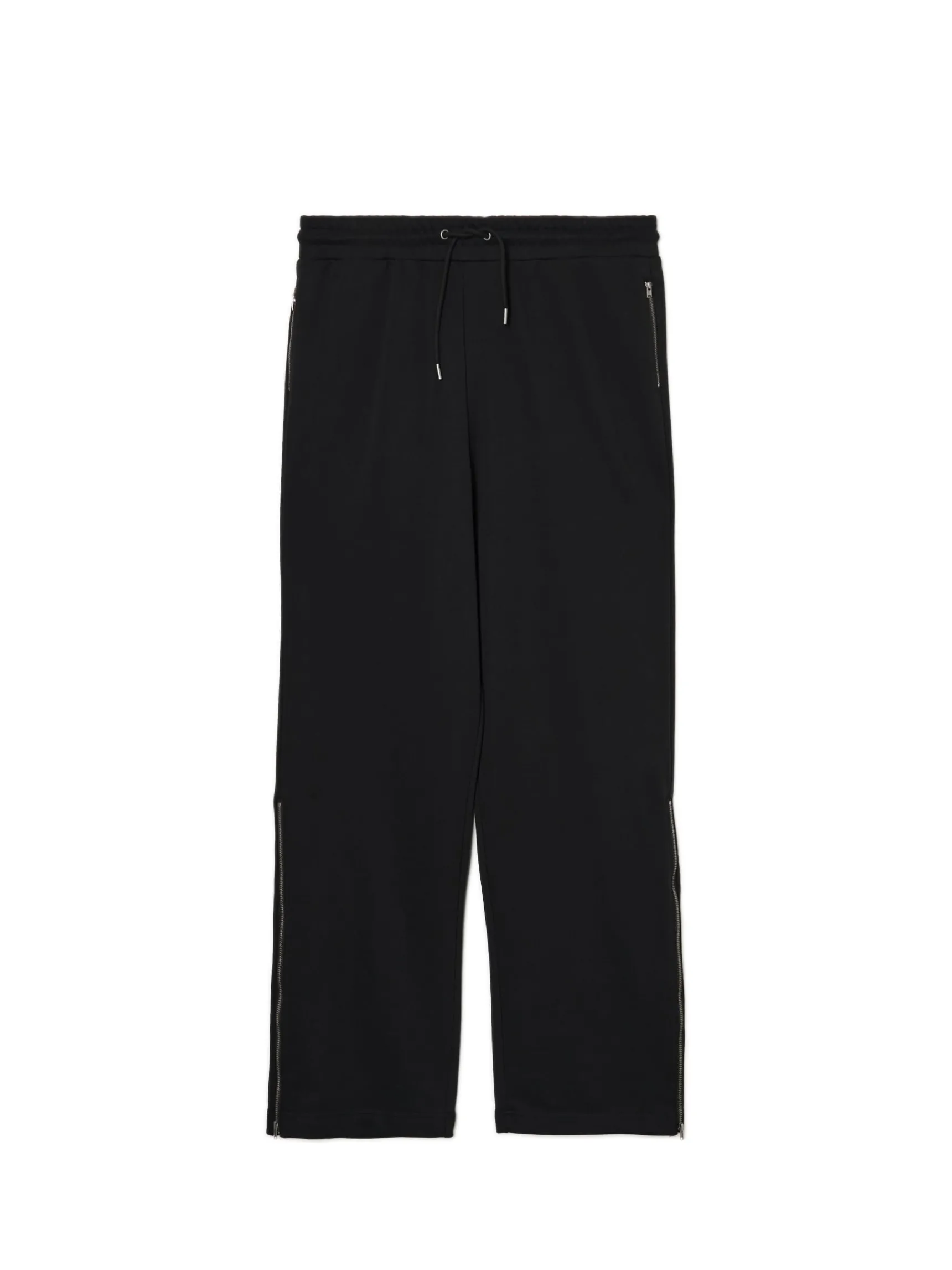 New Cropp Spodnie dresowe wide leg czarny