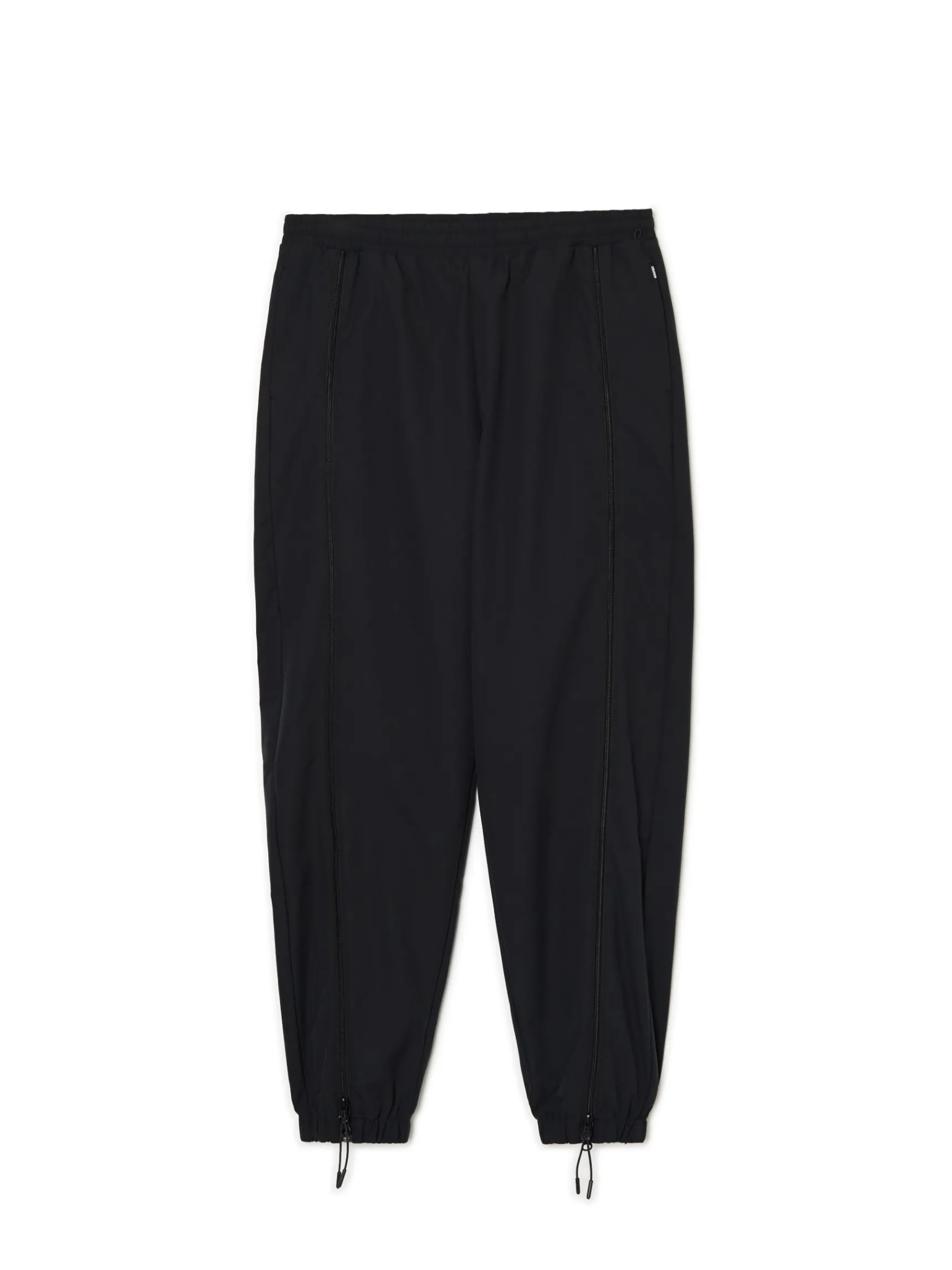 Clearance Cropp Spodnie joggery loose z suwakami czarny
